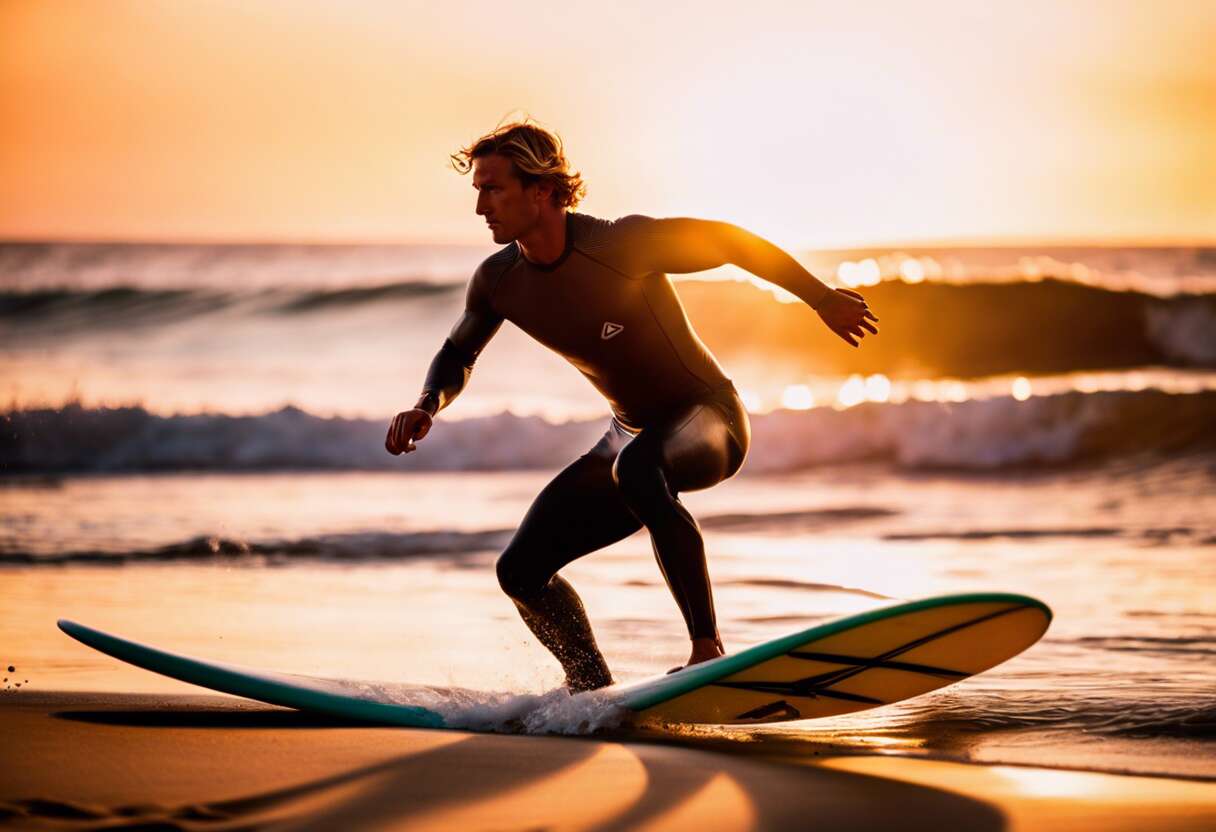 Préparation physique pour le surf : exercices ciblés