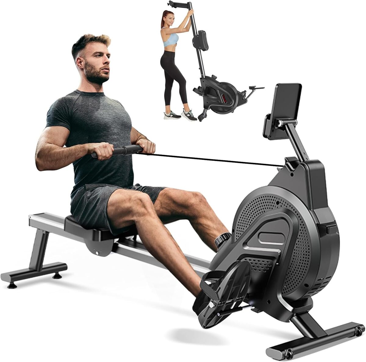 Rameur Pliable: performance et Silence en 16 Niveaux