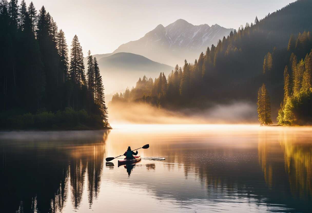 Randonnรฉe nautique : quand le trekking rencontre le kayak