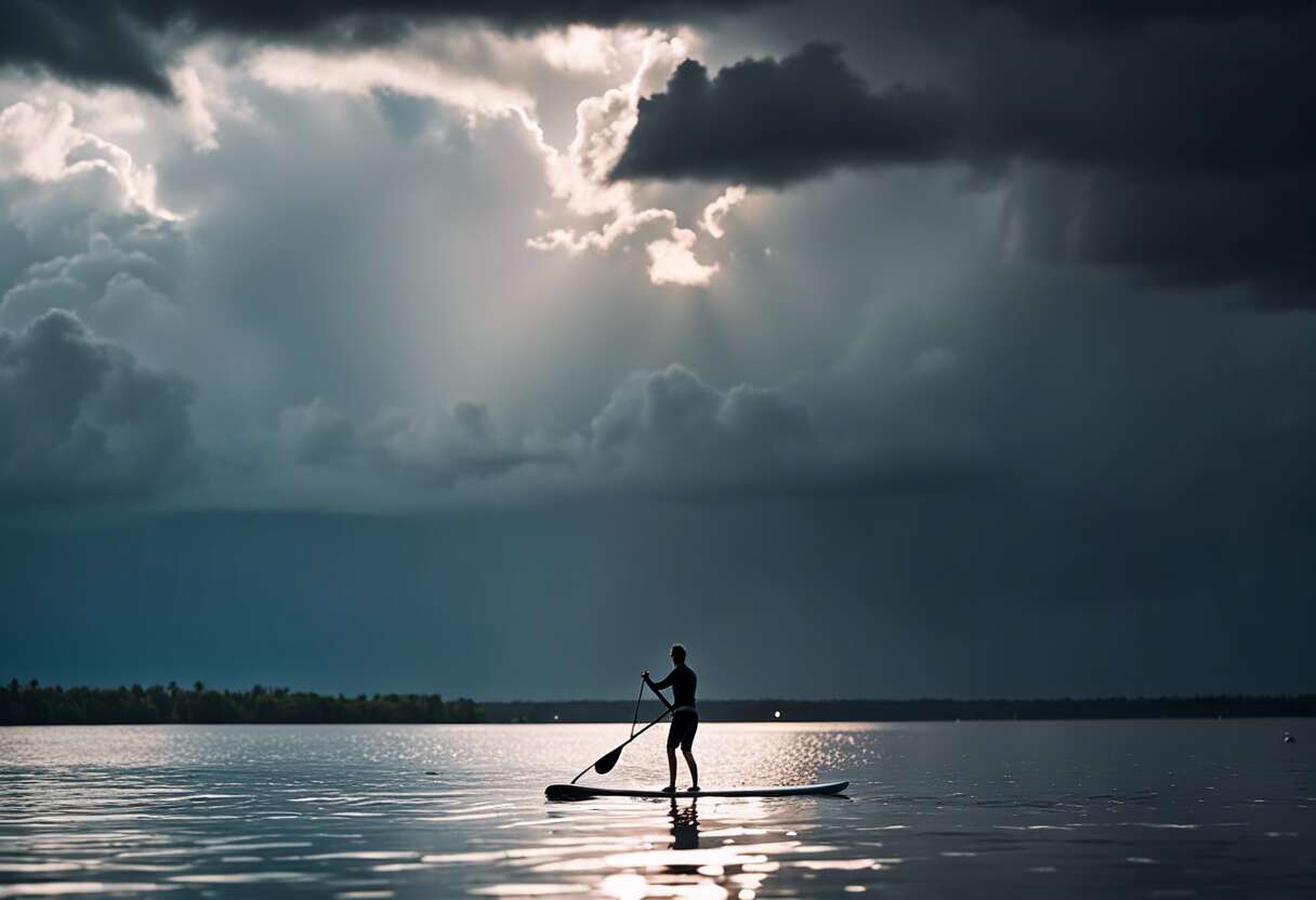Météorologie et paddle : comprendre l'impact des conditions climatiques