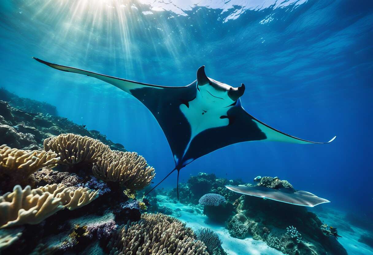 Plongée à Maupiti : découvrez les raies mantas en Océanie