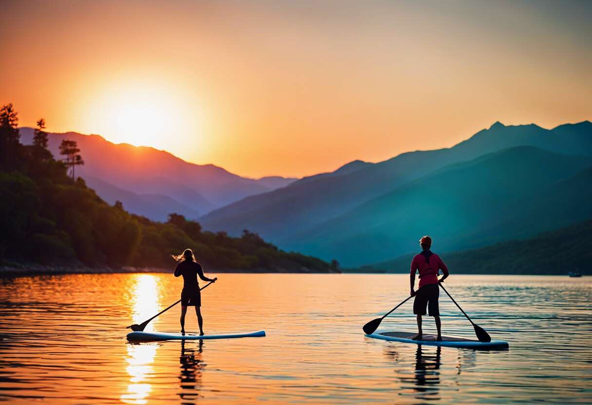 Les meilleures destinations pour pratiquer le paddle en vacances