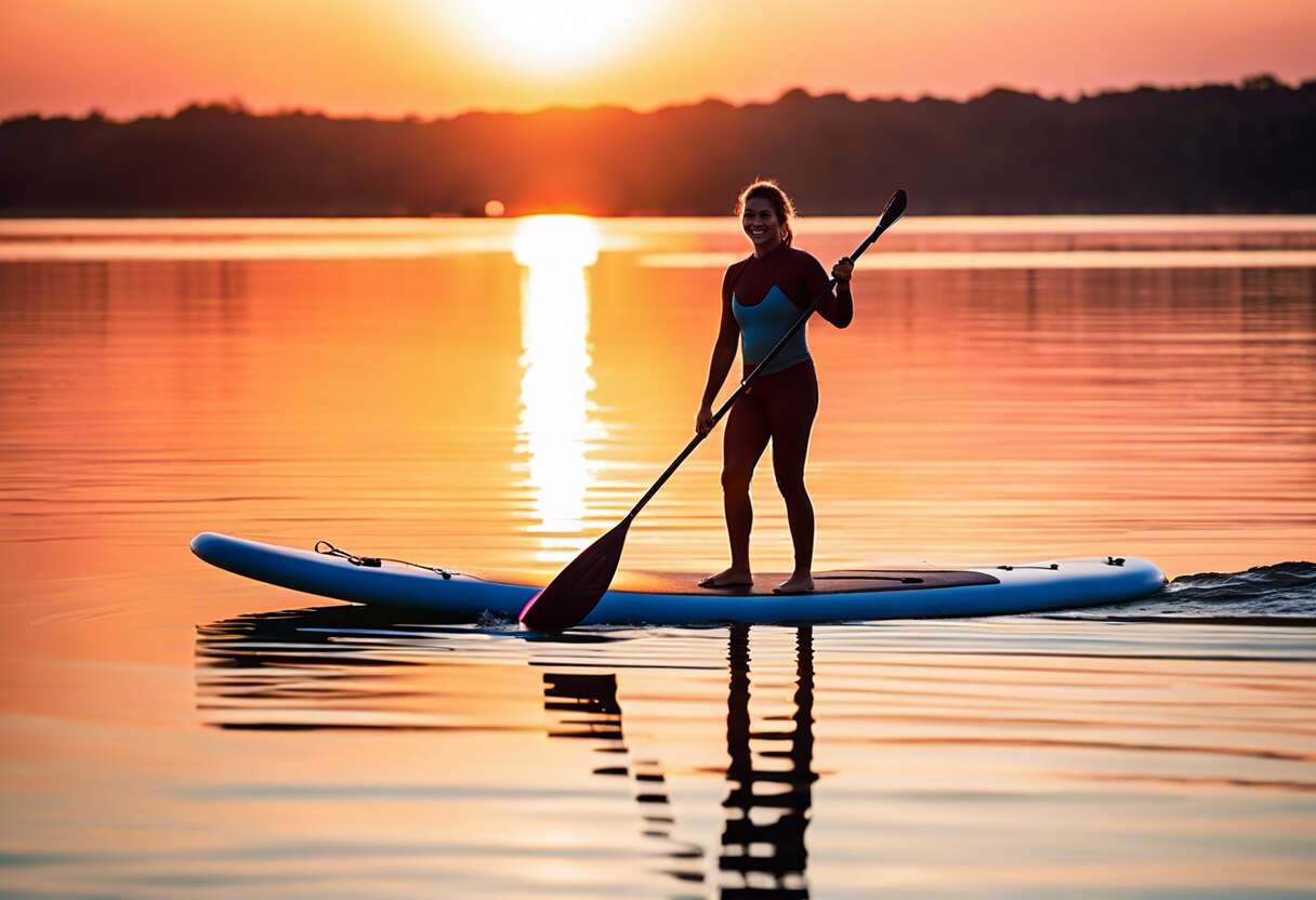 Découverte du paddle gonflable : avantages pour les novices