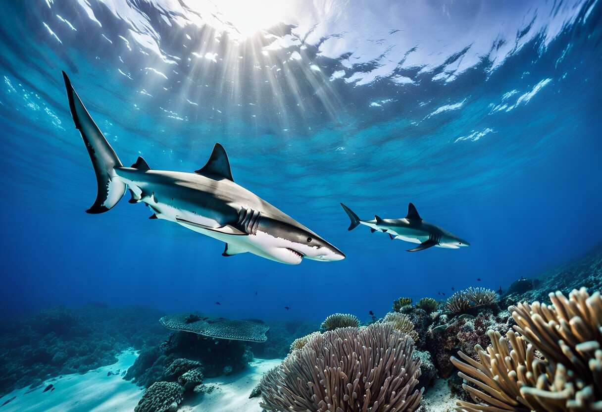 Plongée à Fakarava : immersion avec les requins gris de la Passe Sud en Océanie