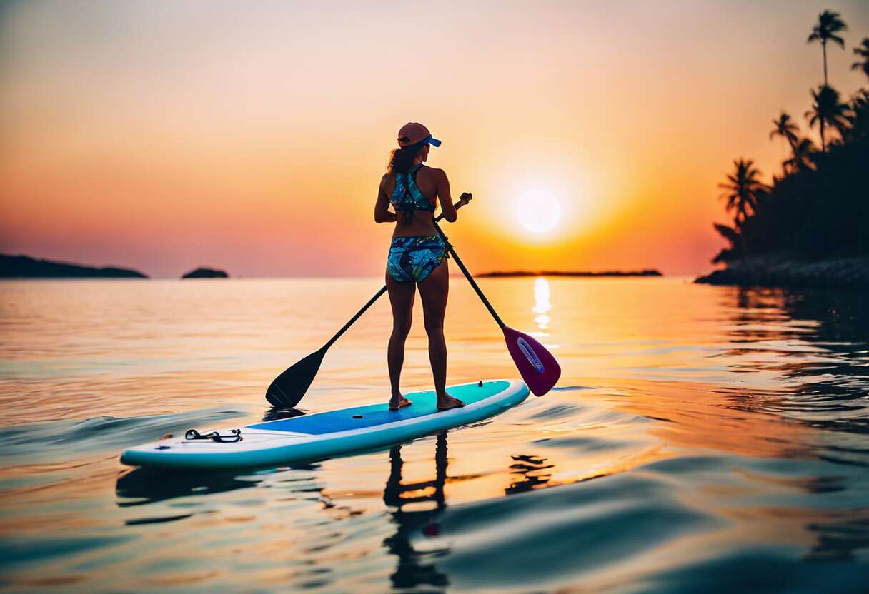 Vêtements et combinaisons pour pratiquer le paddle en toute saison