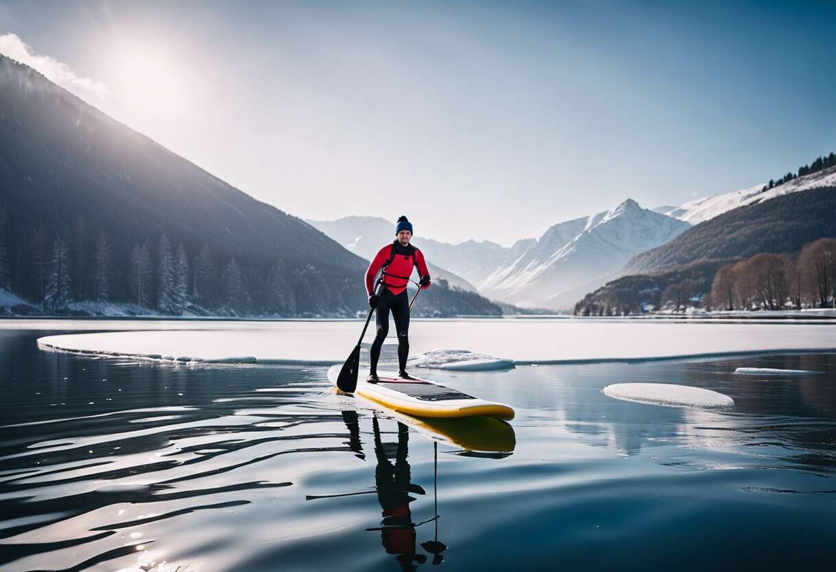 Paddle en hiver : comment bien se préparer aux conditions froides ?