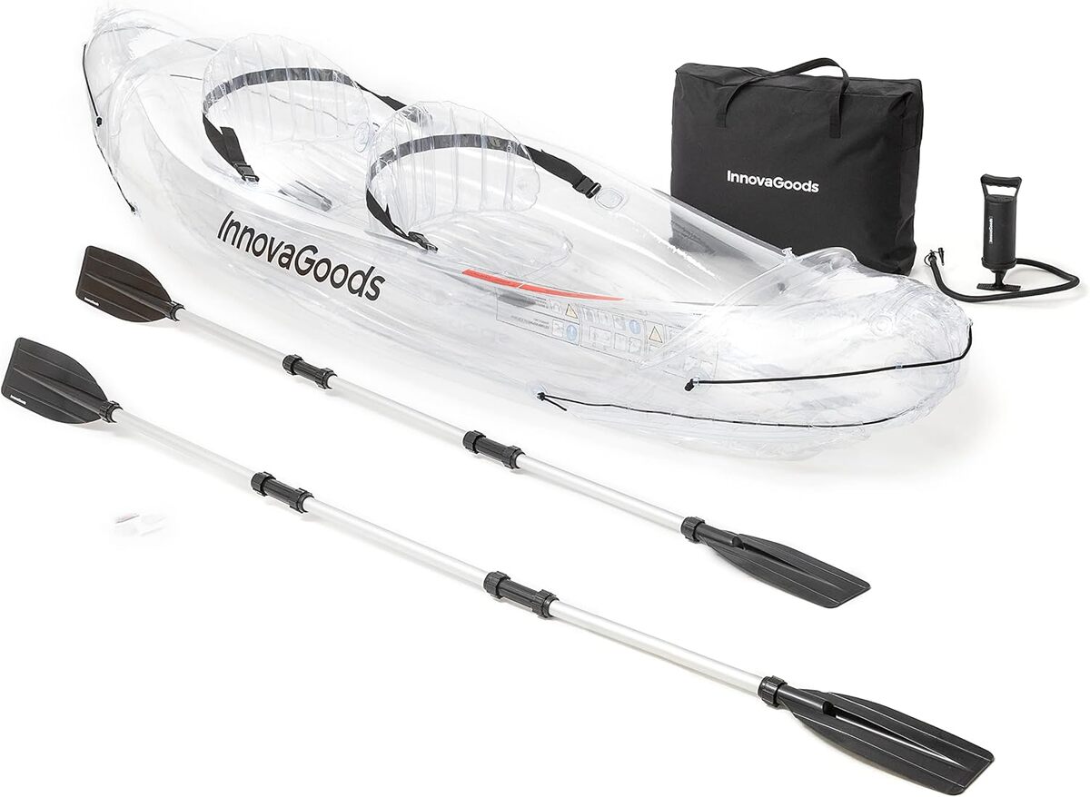 Test Kayak Gonflable InnovaGoods® : confort et Visibilité