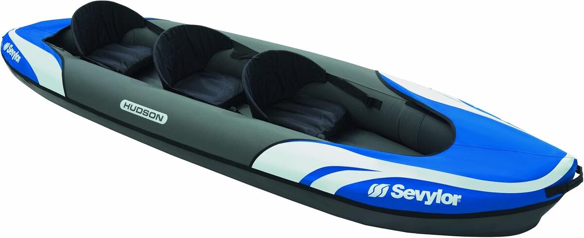 Test Sevylor Hudson : kayak Gonflable 2+1 Places
