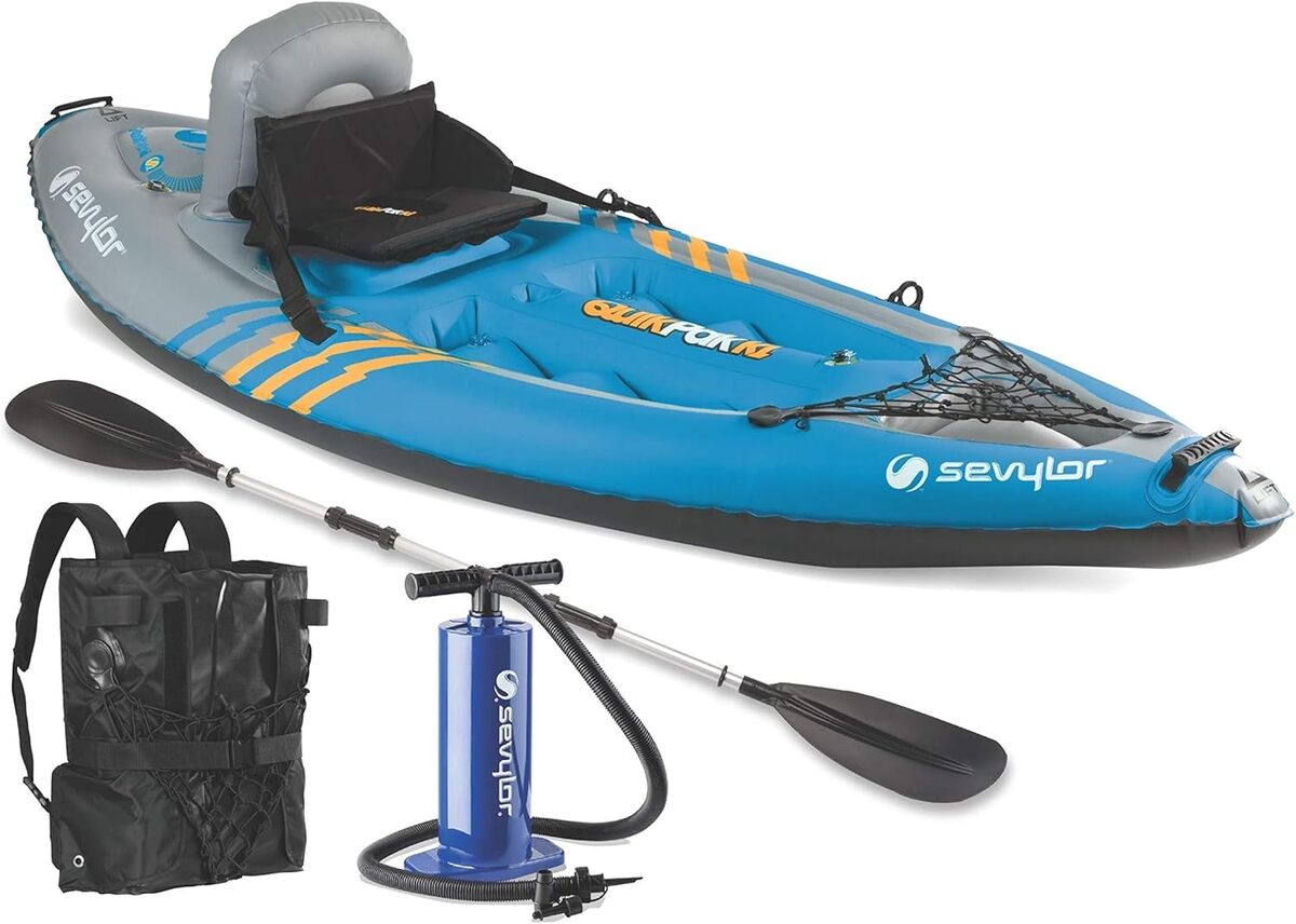 Avis : sevylor Quikpak K1, l'essai d'un kayak unisexe pour aventurier solo