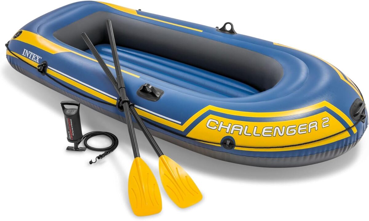 Essai du bateau gonflable Intex Challenger 2 : duo au fil de l'eau