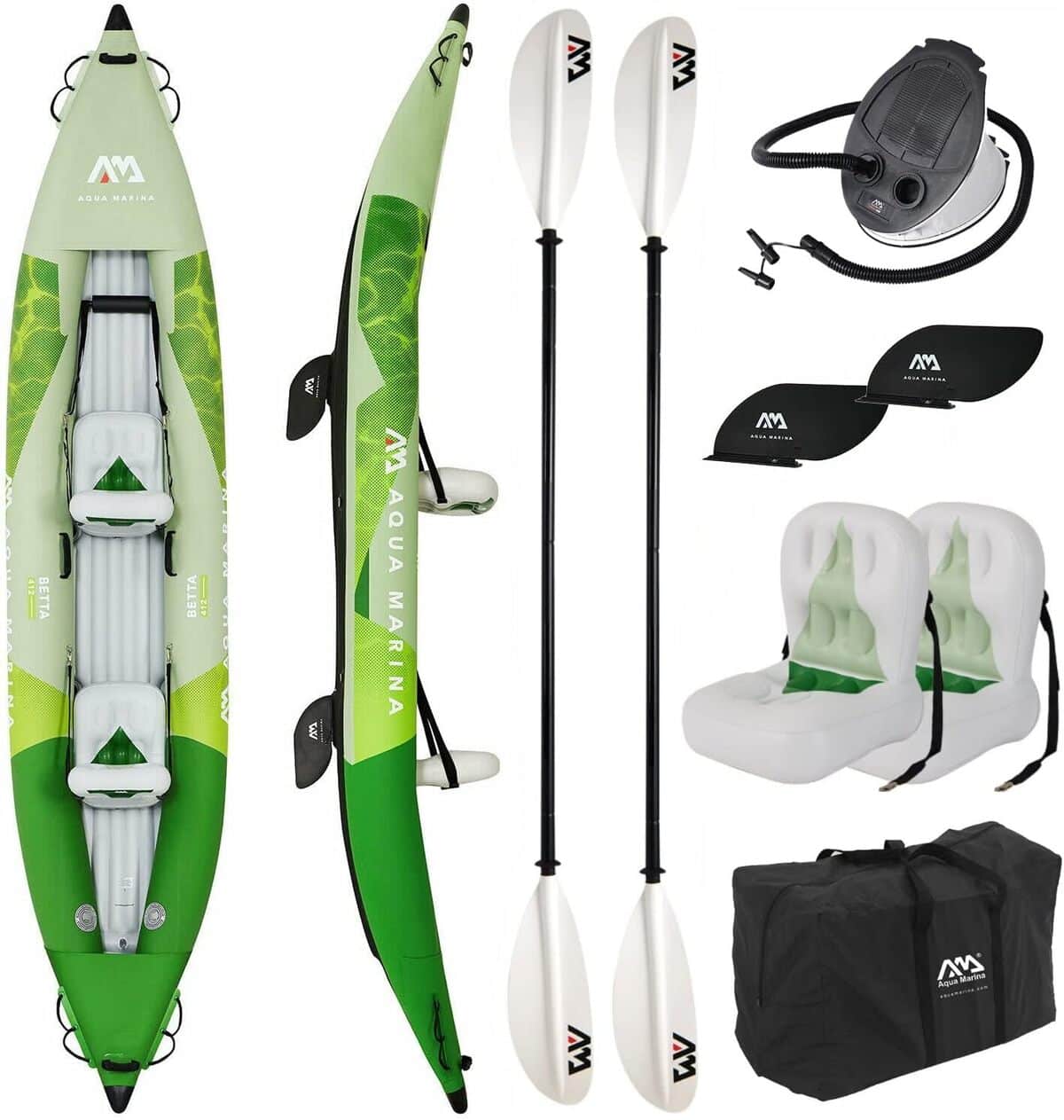 Test de l'Aqua Marina BETTA : kayak gonflable à partager
