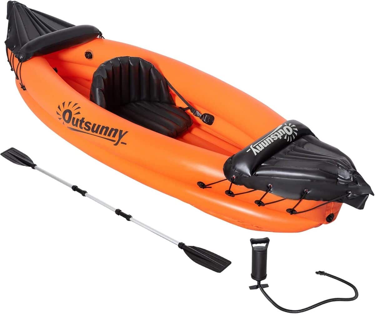 Test du kayak gonflable Outsunny : aventure à deux