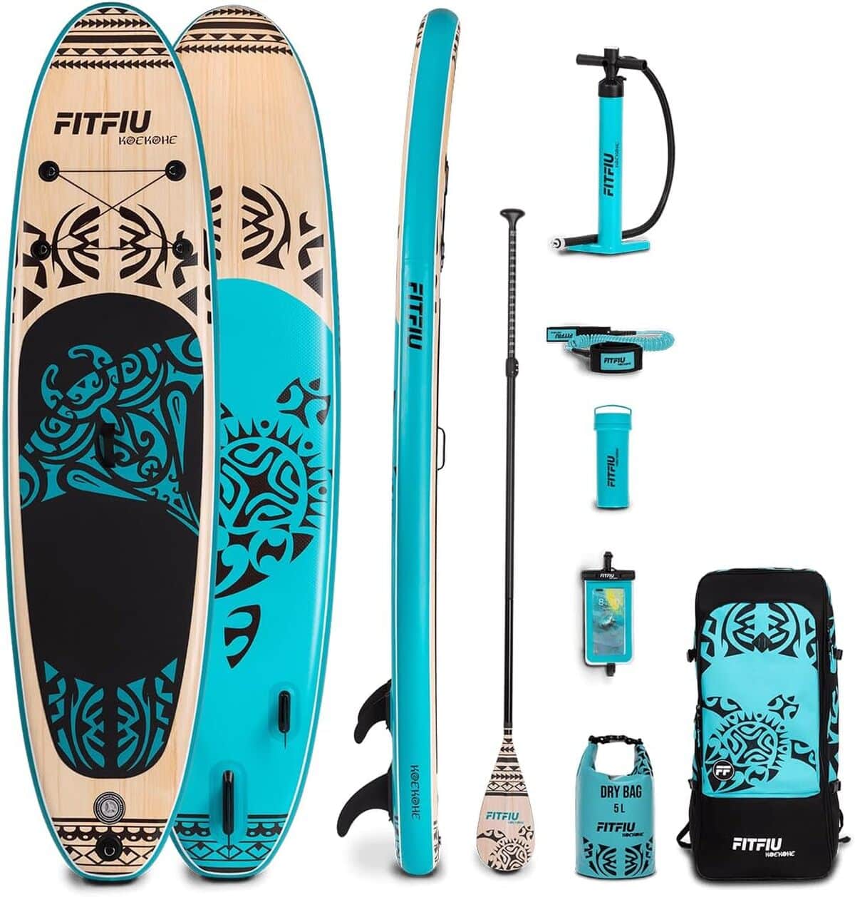 Test FITFIU KOEKOHE : le SUP maori tout-équipé en revue !