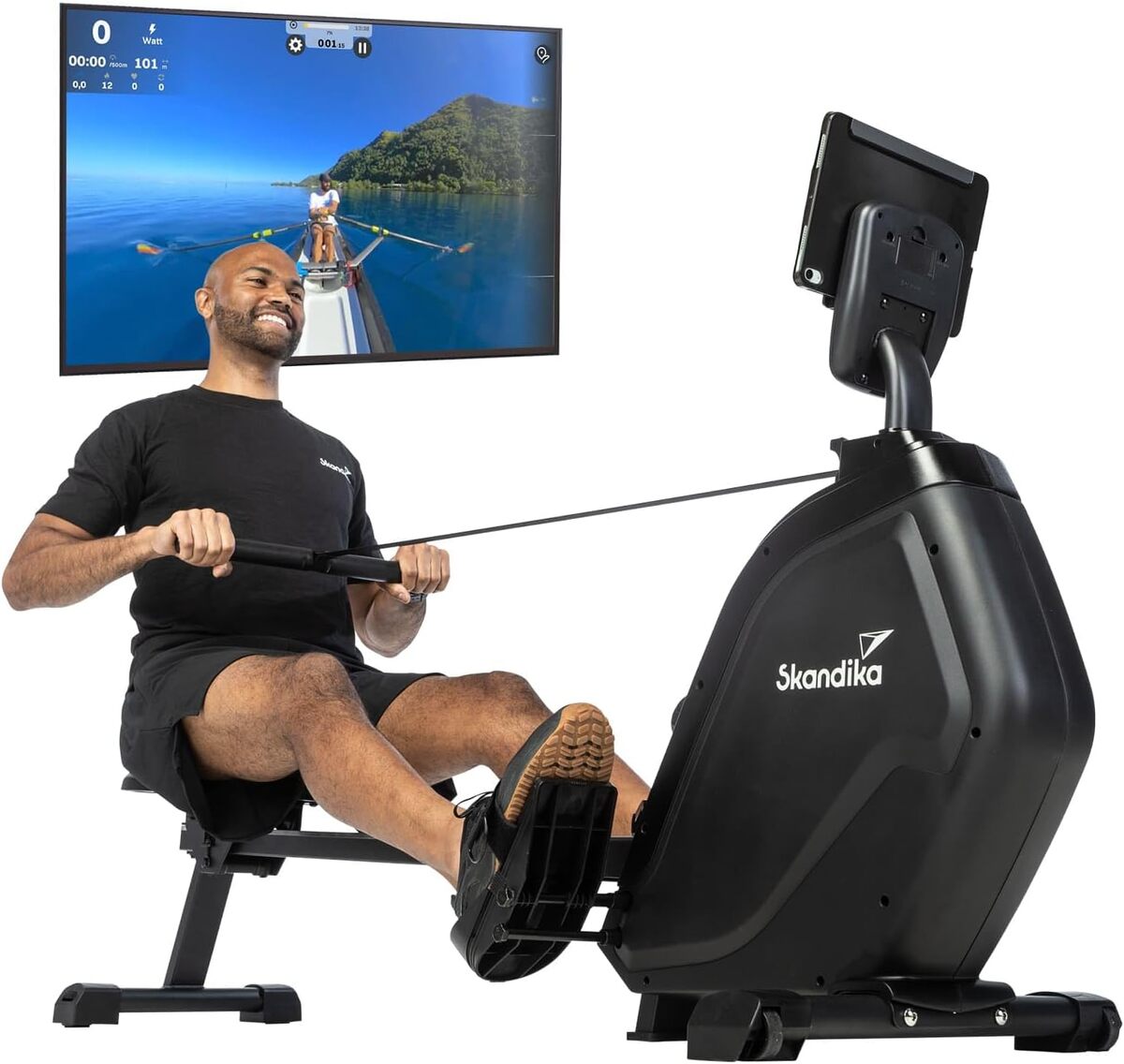 Test du rameur Skandika Munin : performant et pliable