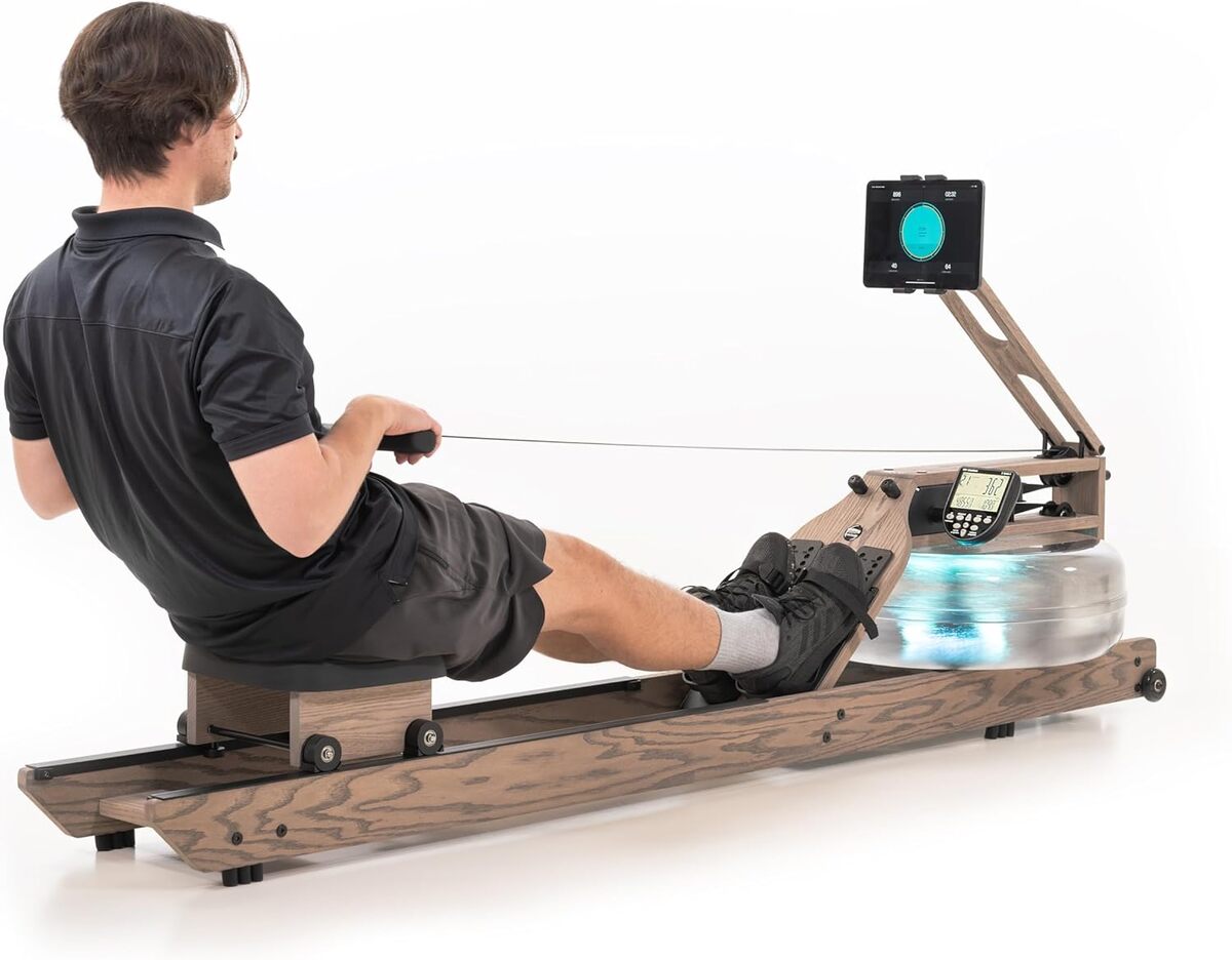 Test du rameur WaterRower Driftwood : l'original alliant design et technologie