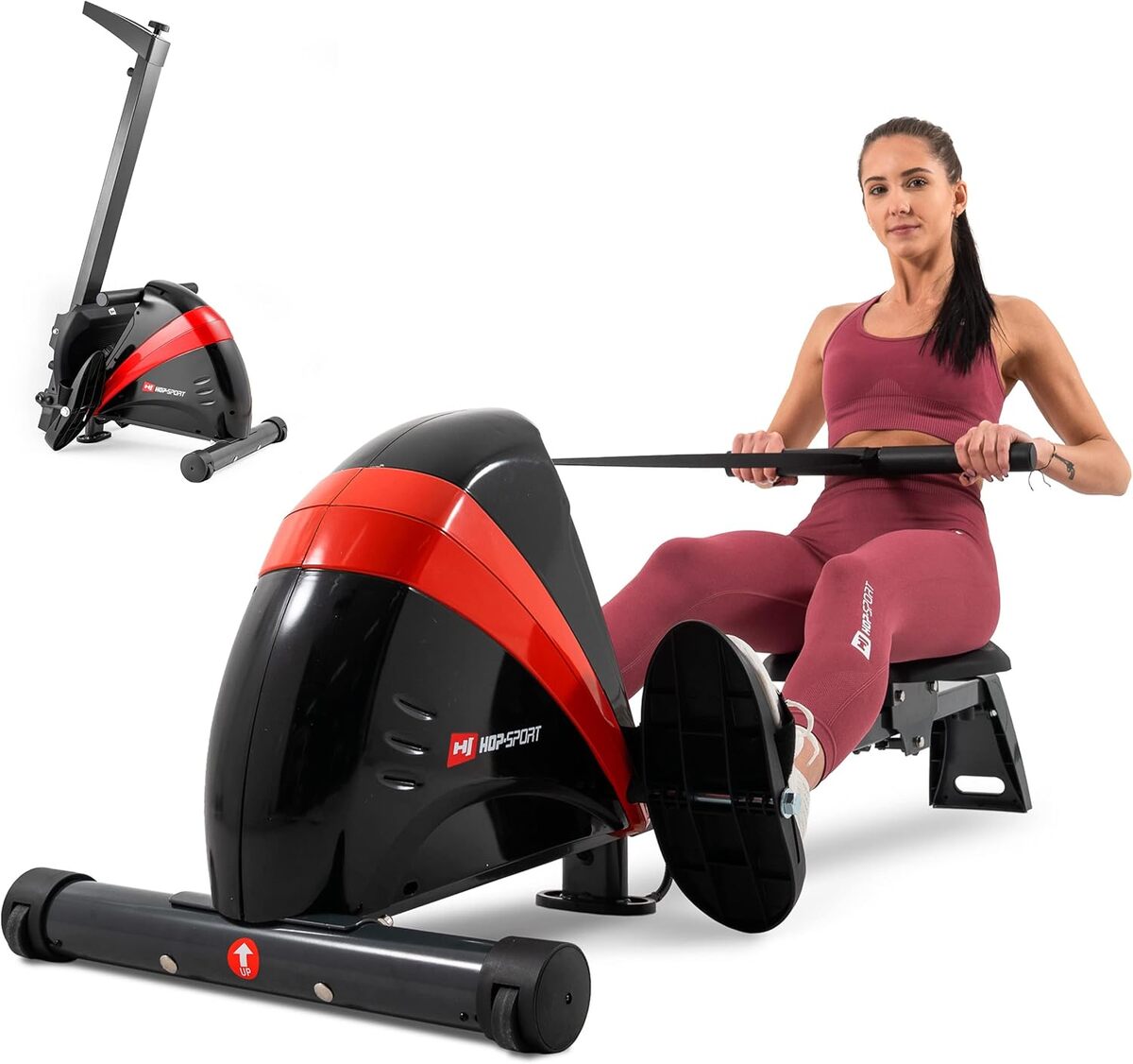 Test : hop-sport HS-030R boost, le rameur compact et performant