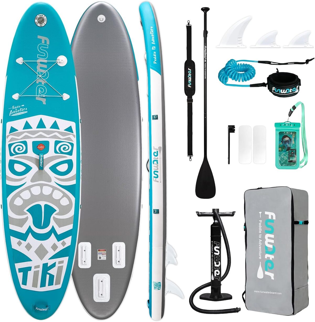 Planche de Stand Up Paddle Gonflable de randonnée THUNDER® | Accessoire