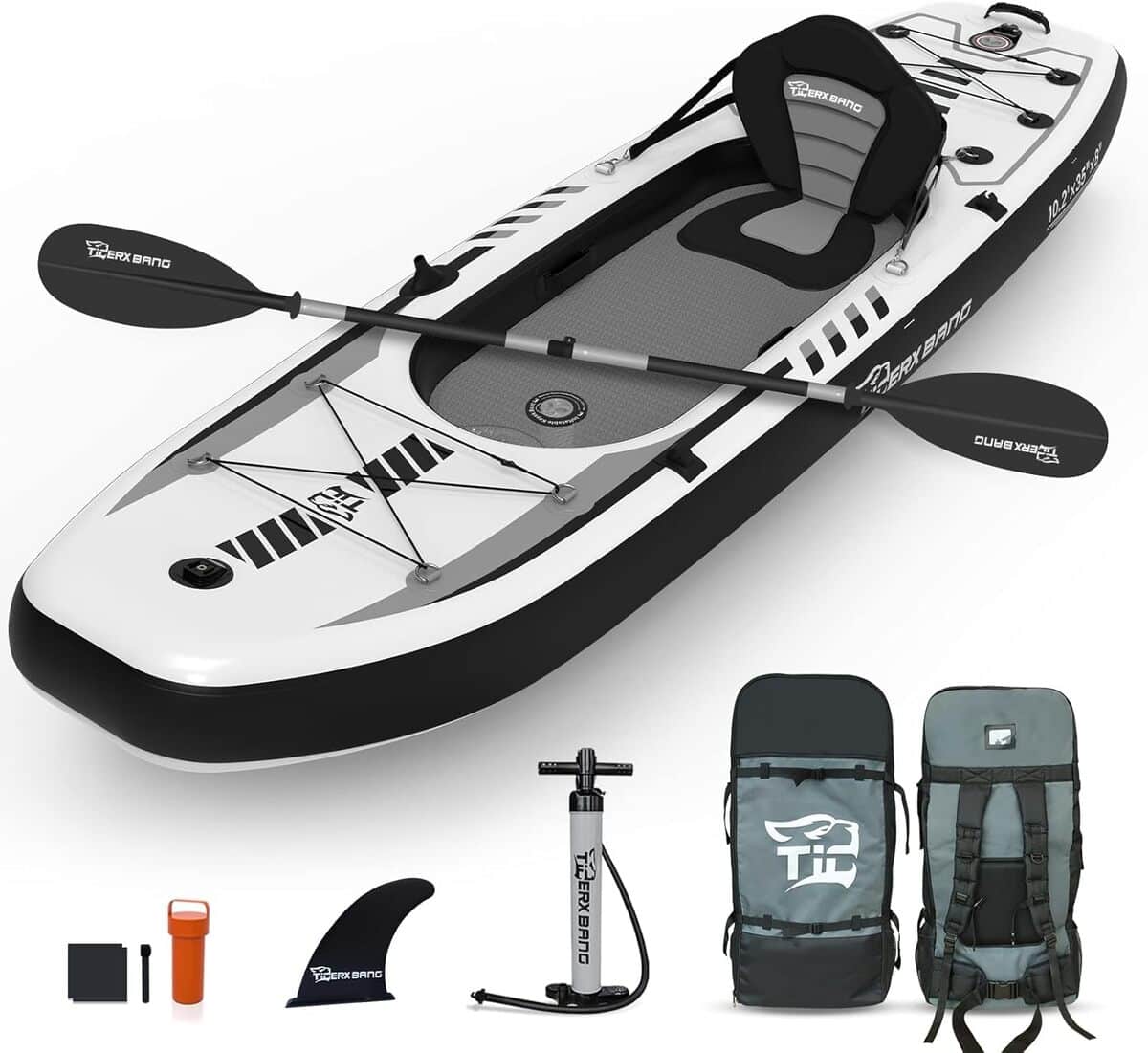 Test du kayak gonflable TIGERXBANG avec siège amovible