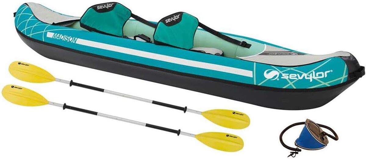 Test du kayak Sevylor Madison Kit 2P : performance et confort sur l'eau