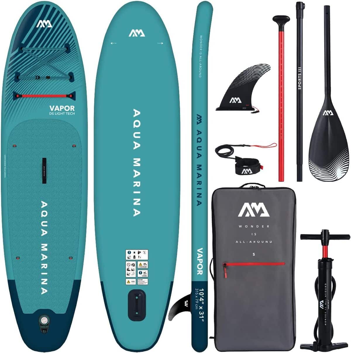 Test du stand up paddleboard Aqua Marina Vapeur unisexe
