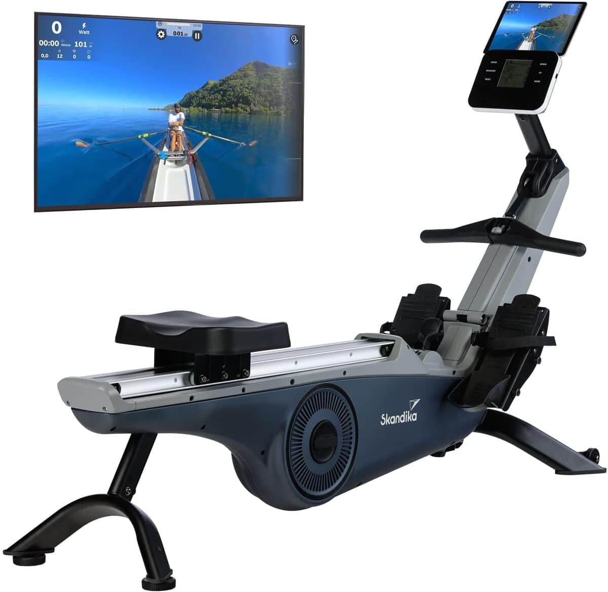 Test du rameur d'appartement Skandika Freki : performance et technologie