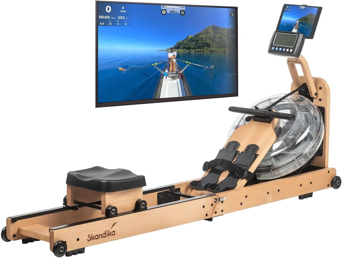 Test du rameur en bois Skandika Nytta : efficacité et design