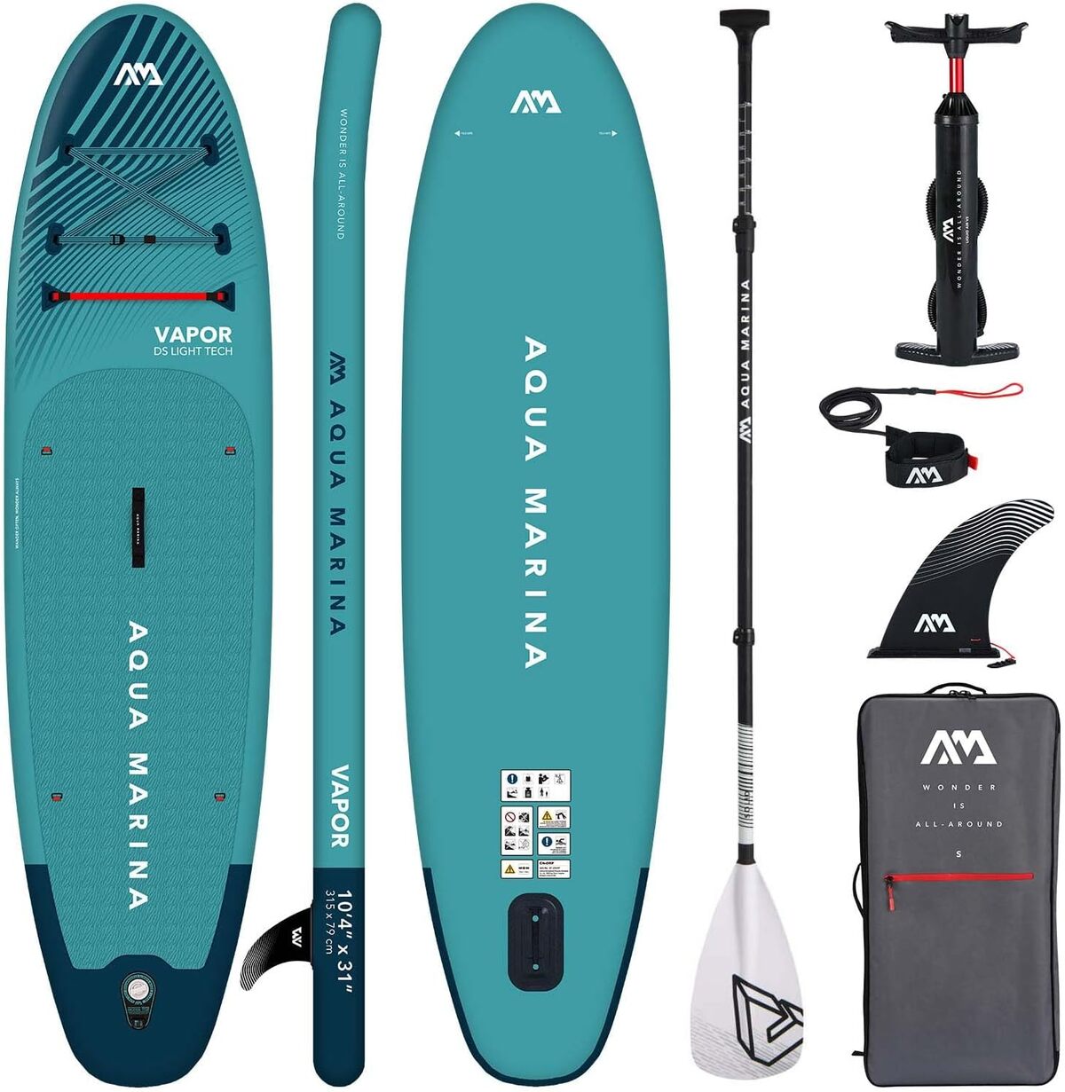 Test de la planche paddle gonflable Aqua Marina Vapor 2021