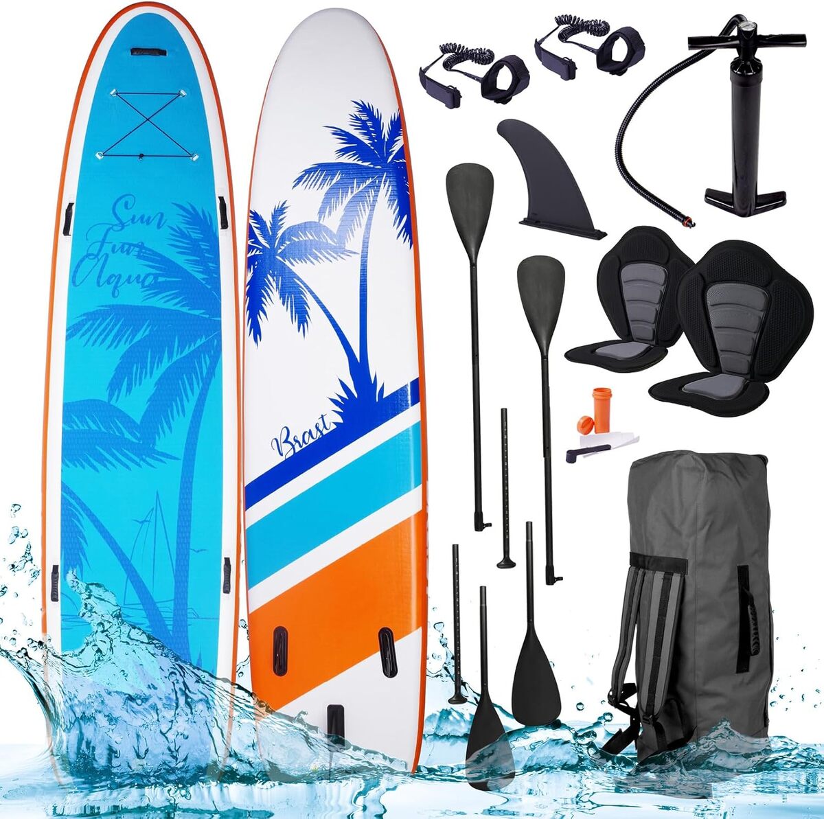 Test du paddle gonflable Brast 12'2'' : performance et équilibre en famille