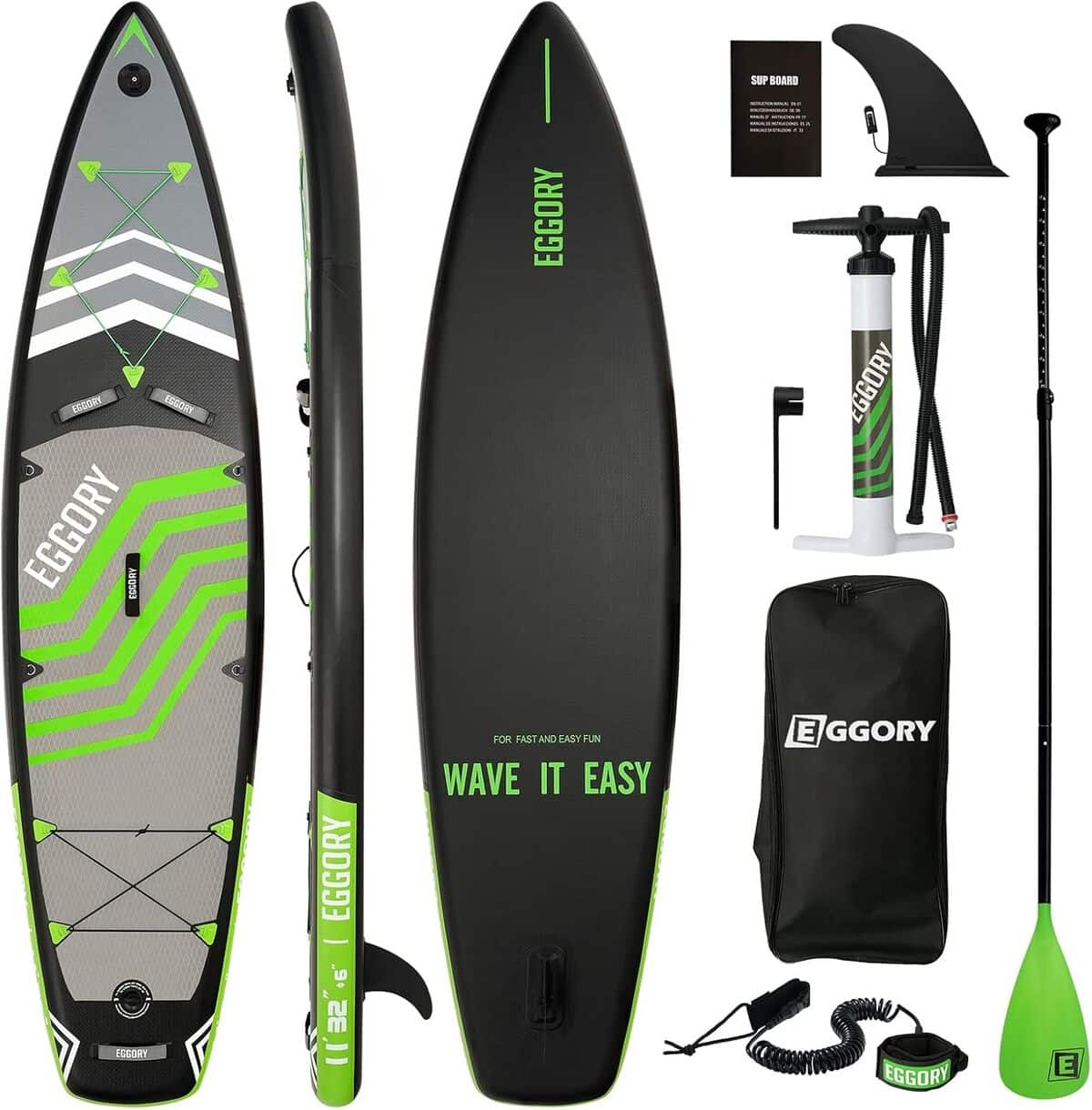 Test : planche de paddle gonflable FITFIU Fitness HAENA complète