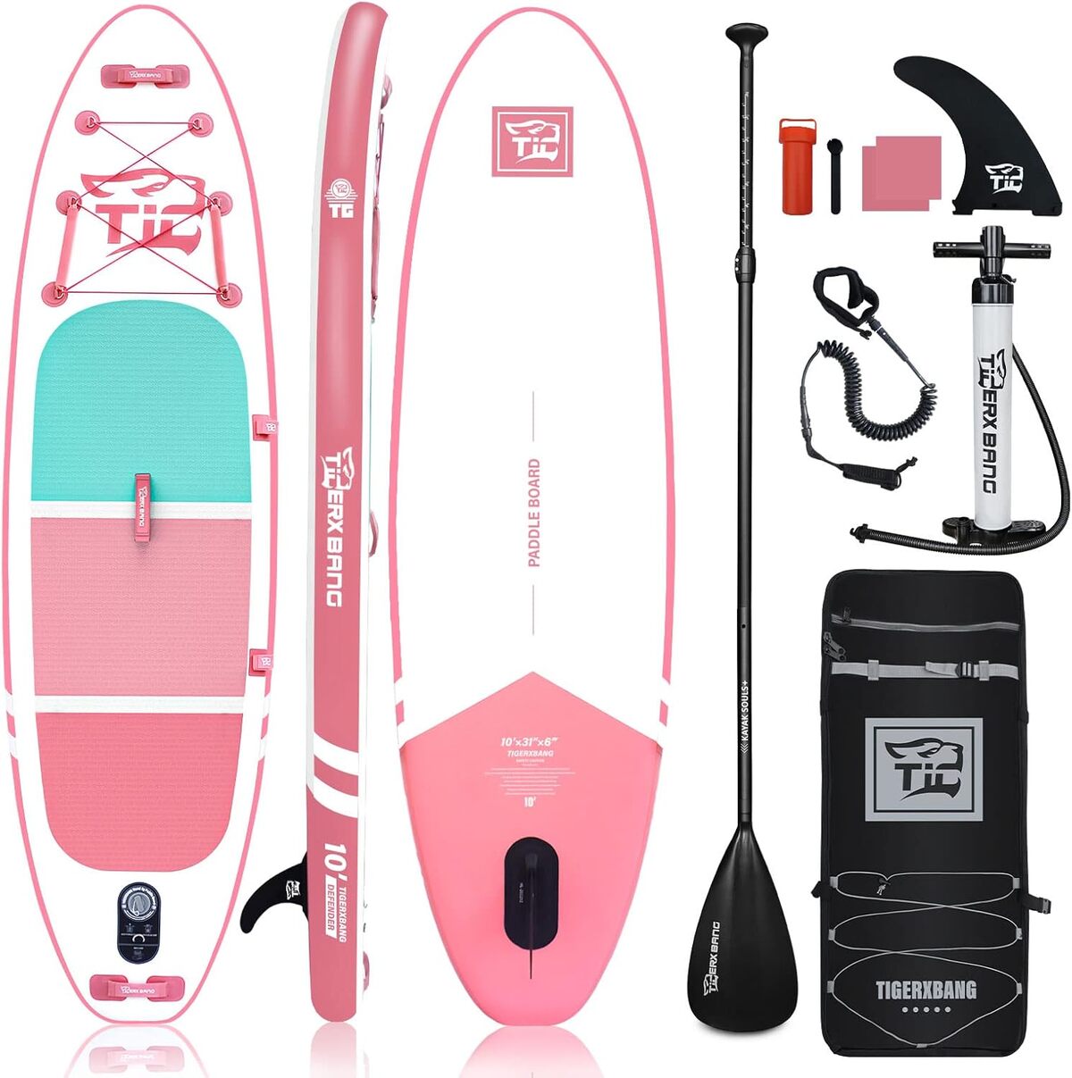Test : planche SUP gonflable TIGERXBANG 3 m - avis complet