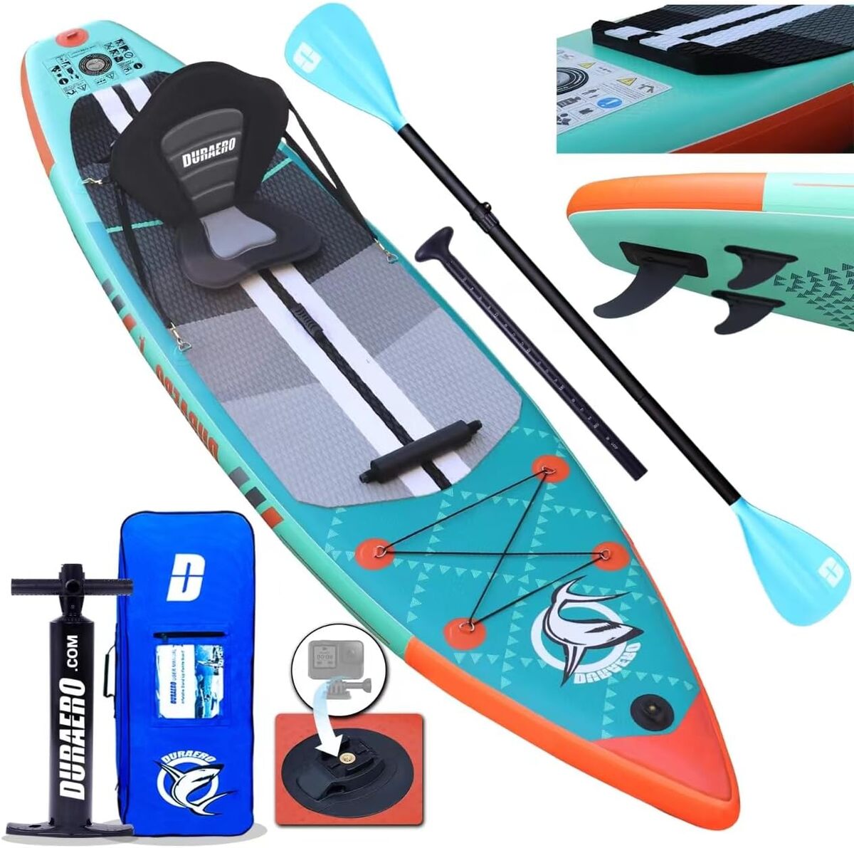 Test stand up paddle gonflable Vert Menthe : performance et accessoires au top