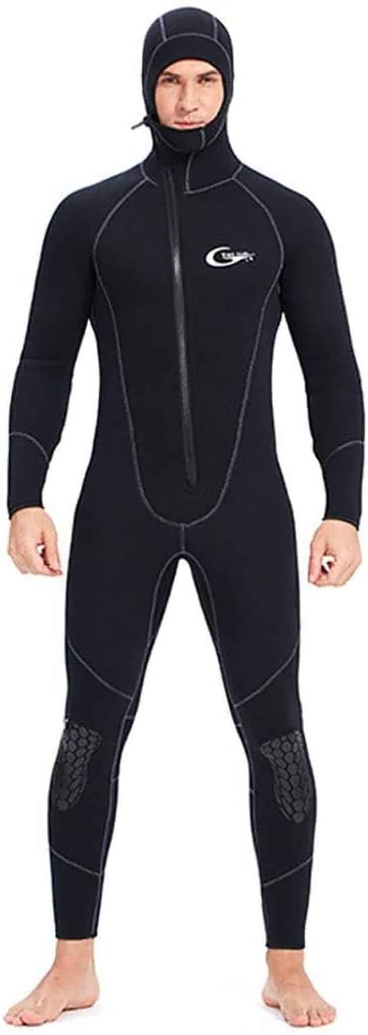 Test de la combinaison néoprène Wetsuits 7 mm XXL pour homme