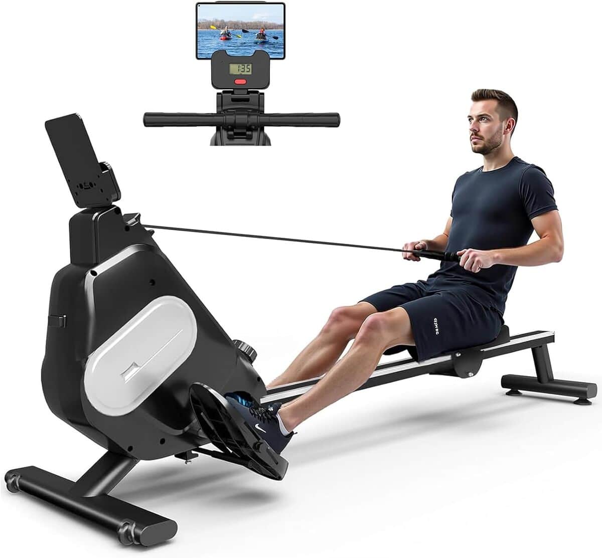 Test du rameur magnétique Dskeuzeew : performance et silence à domicile
