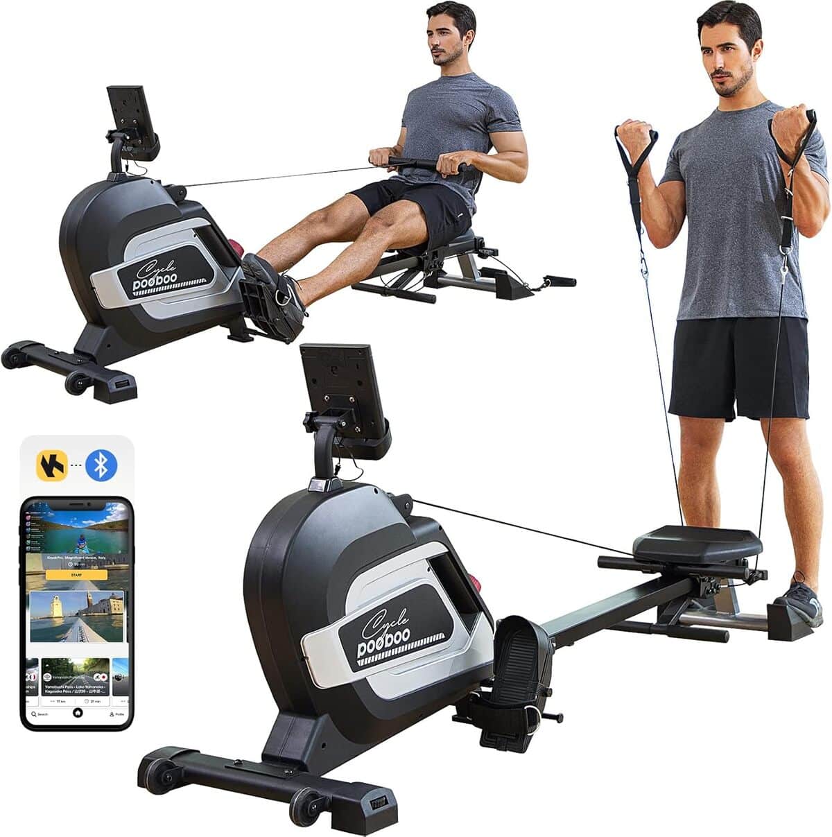 Test du rameur multifonction pooboo : Ã fond la forme !