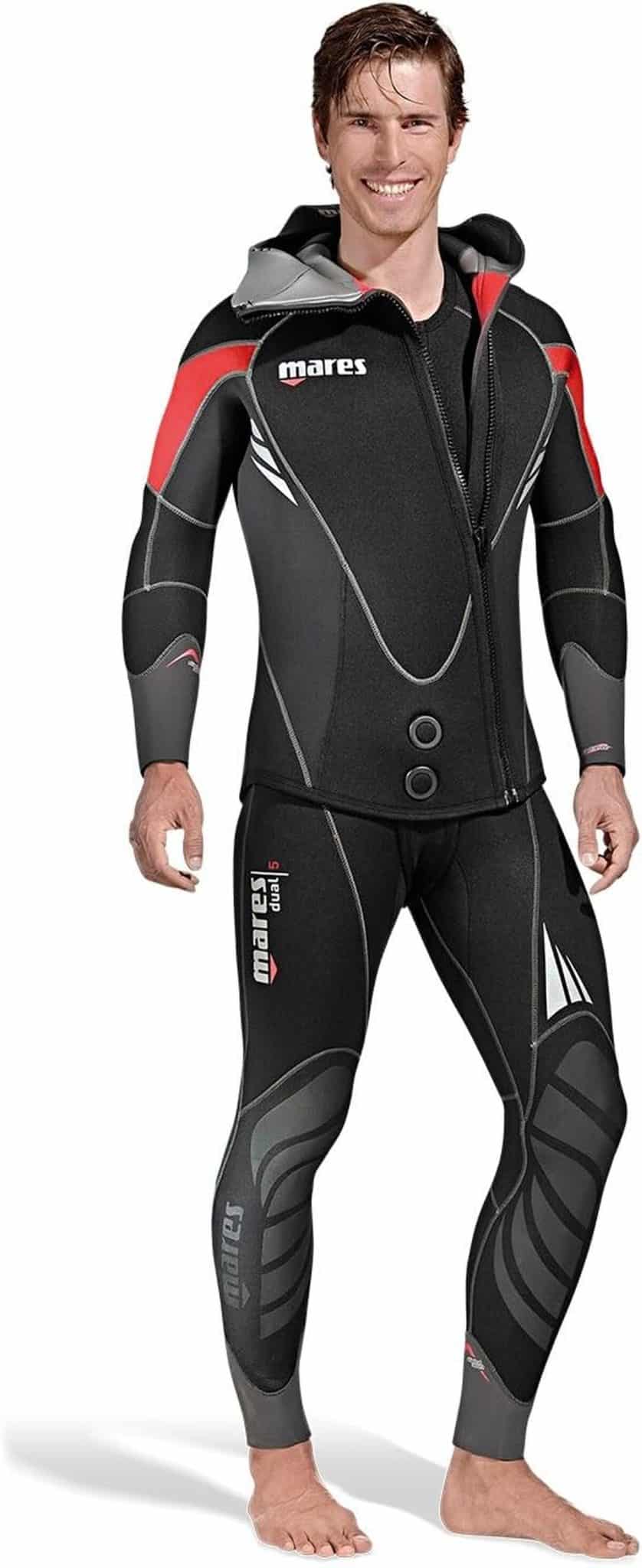 Test de la combinaison Mares Wetsuit Dual 5 pour homme : efficacité et confort en plongée