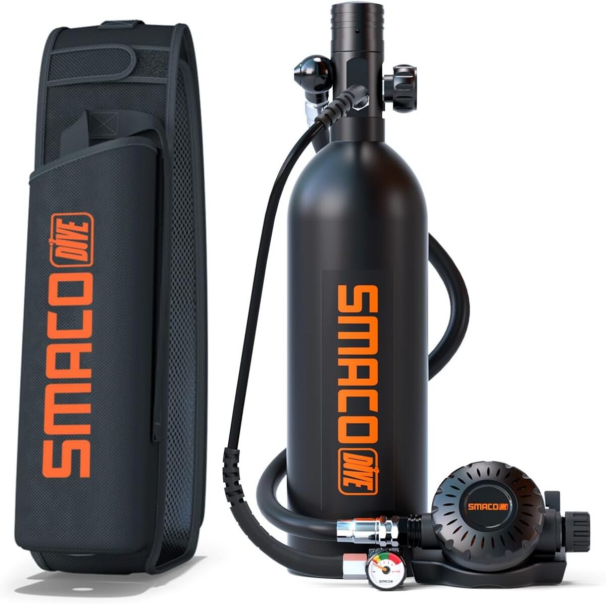 Test de la mini bouteille de plongée rechargeable SMACO S400 Pro