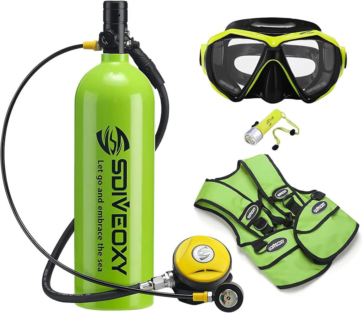 Test du kit réservoir plongée portable Smaco 40 min