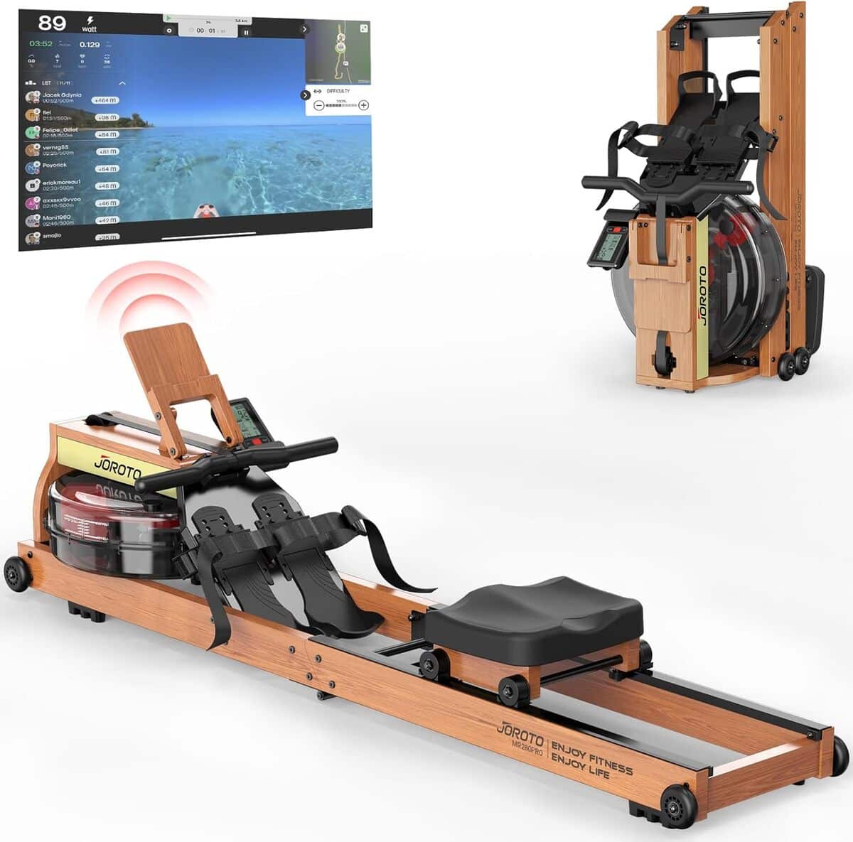 Test du rameur Joroto : performance et praticité en appartement