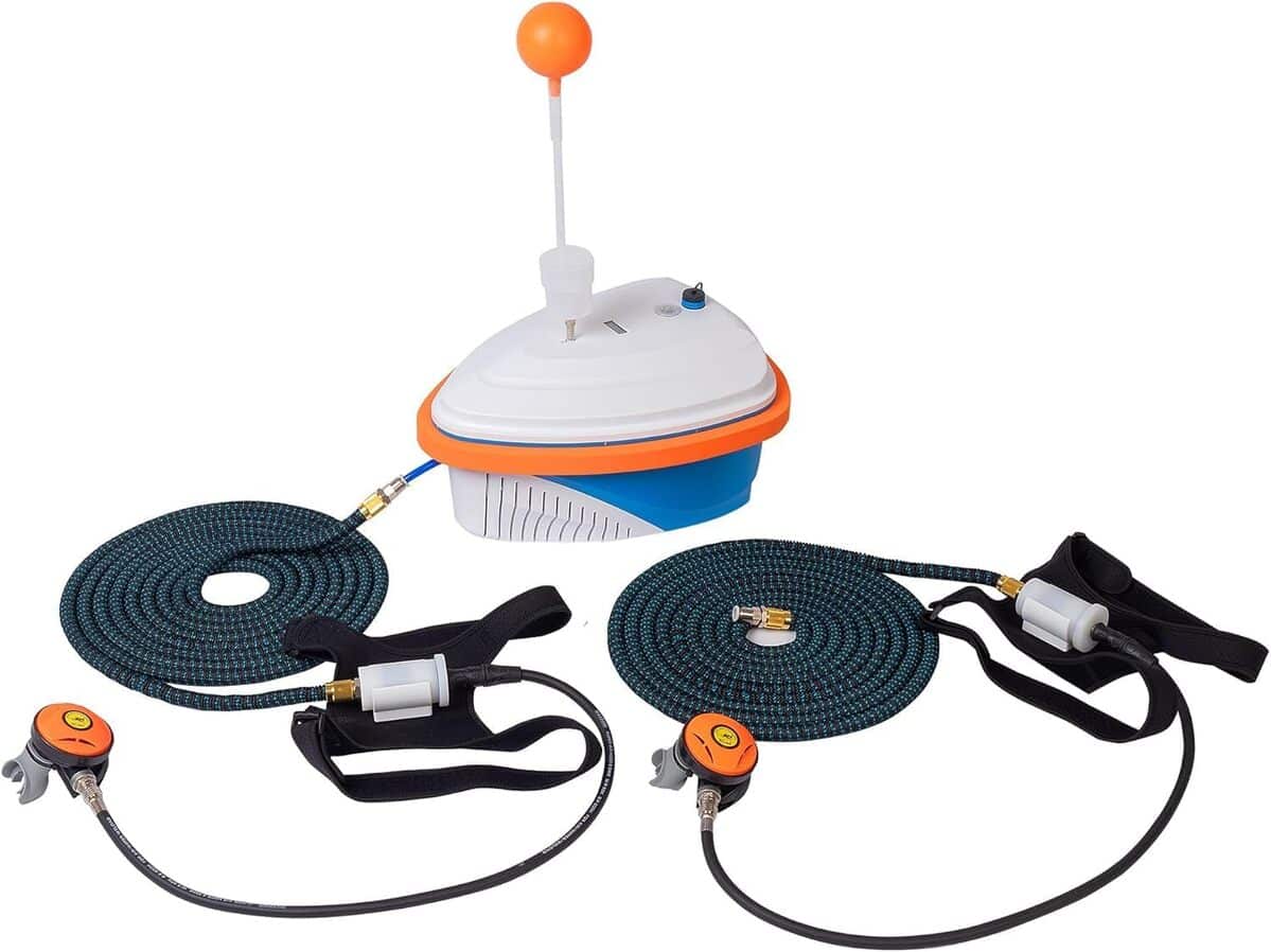 Test du ventilateur de plongée DGLUYUDV : exploration sous-marine à deux