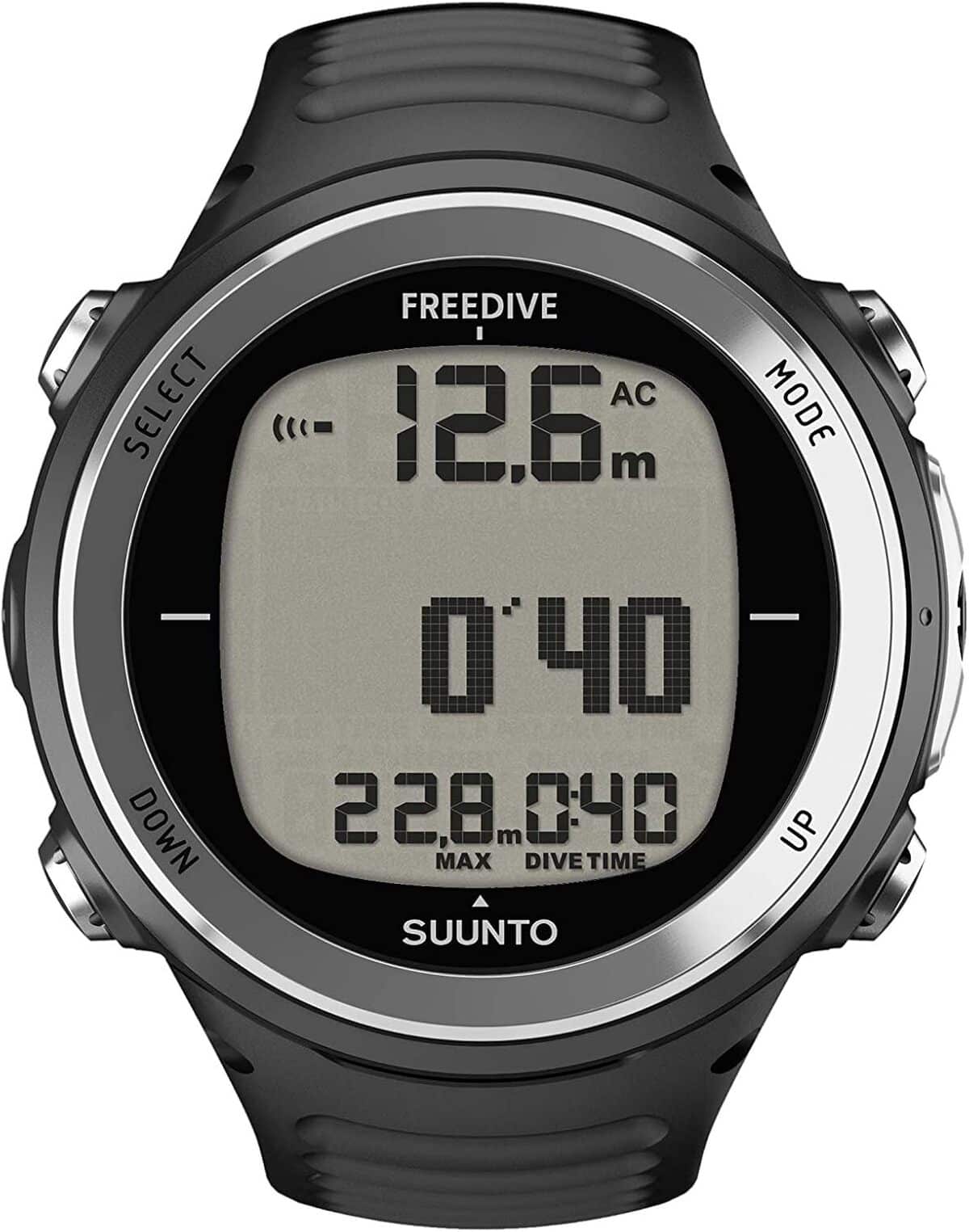 Test : suunto Dive D4f, noir (taille unique)