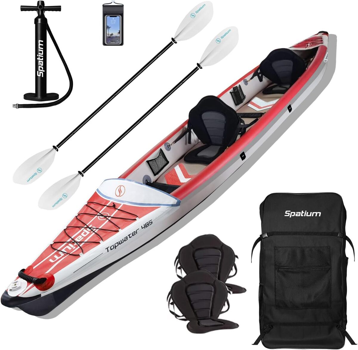 Test du kayak gonflable Spatium : embarquez à deux !