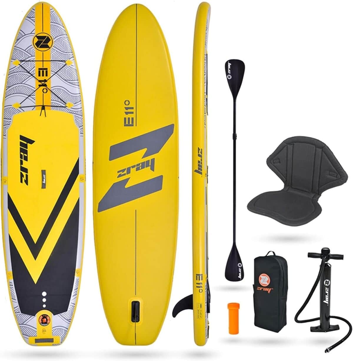 Test du pack kayak Zray Sup Evasion 11' : confort et performance