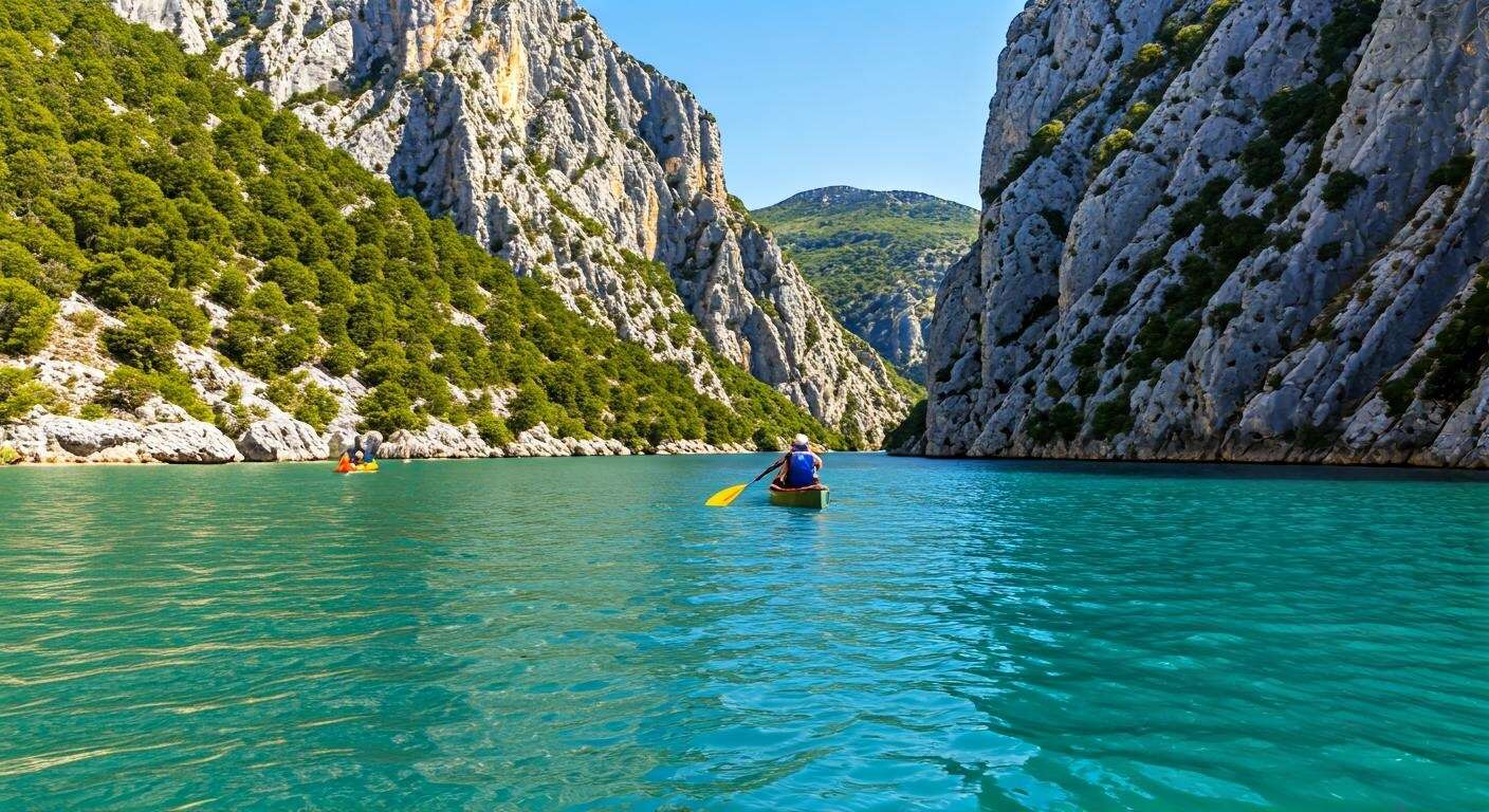 À 1h de la côte, cette descente en canoë (Gorges du Verdon) est le secret le mieux gardé de Provence pour un été unique
