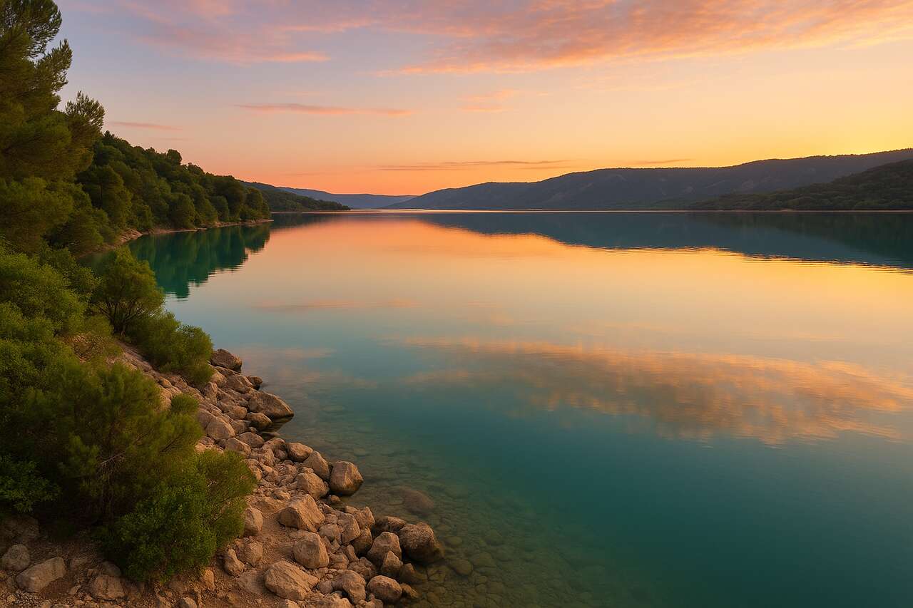 Ce spot de canoë en Provence à quelques kilomètres d’Aix-en-Provence est le paradis des eaux turquoise