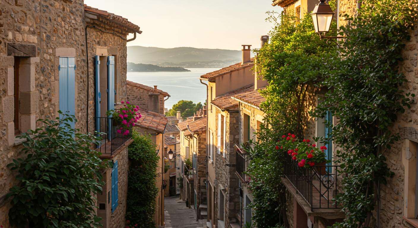 Le Var abrite ce plus beau village de France perché, offrant une vue imprenable sur la baie de Saint-Tropez (Gassin)