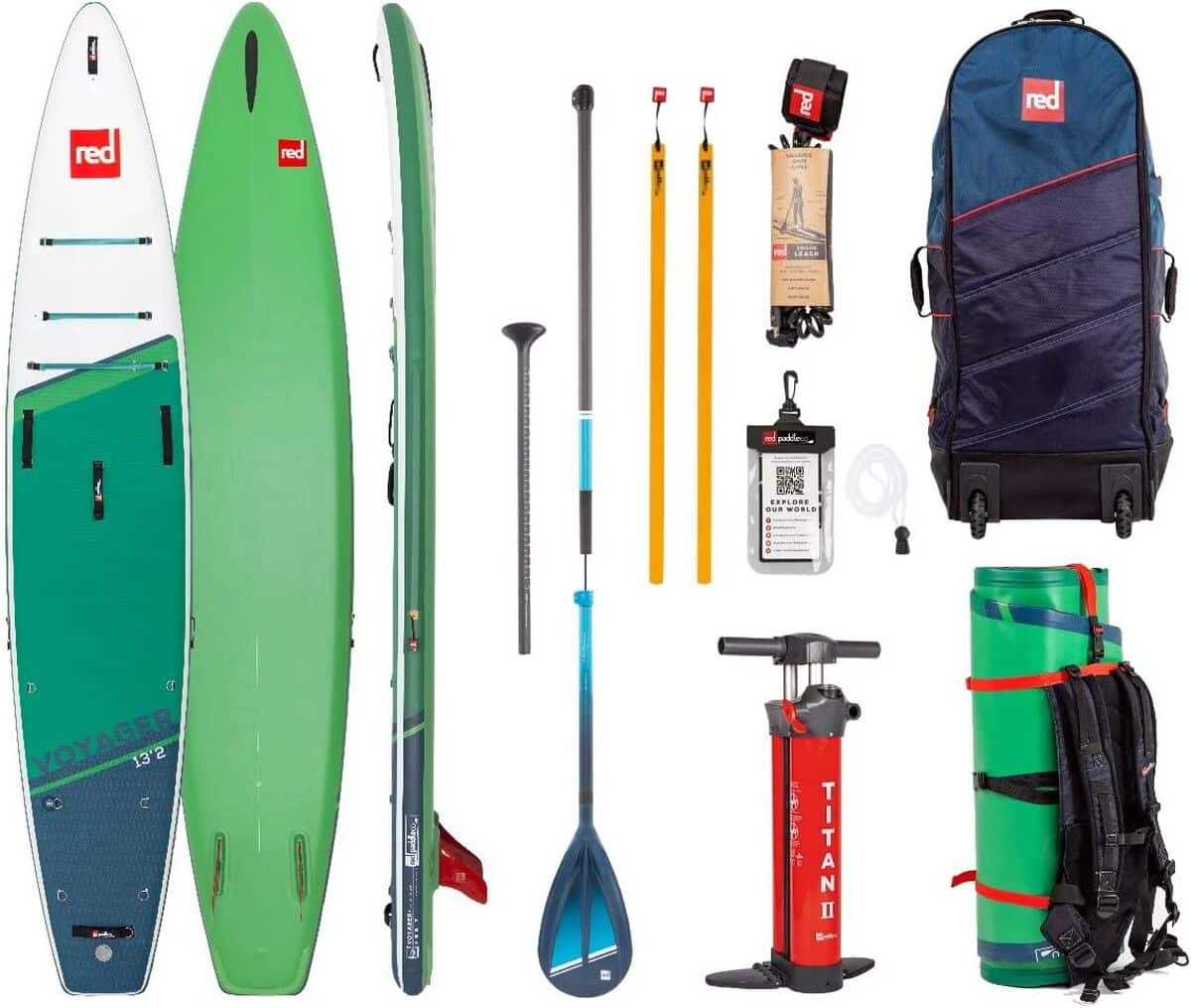 Test du Red Paddle Co 2025 : le stand up paddle Voyager Plus en action