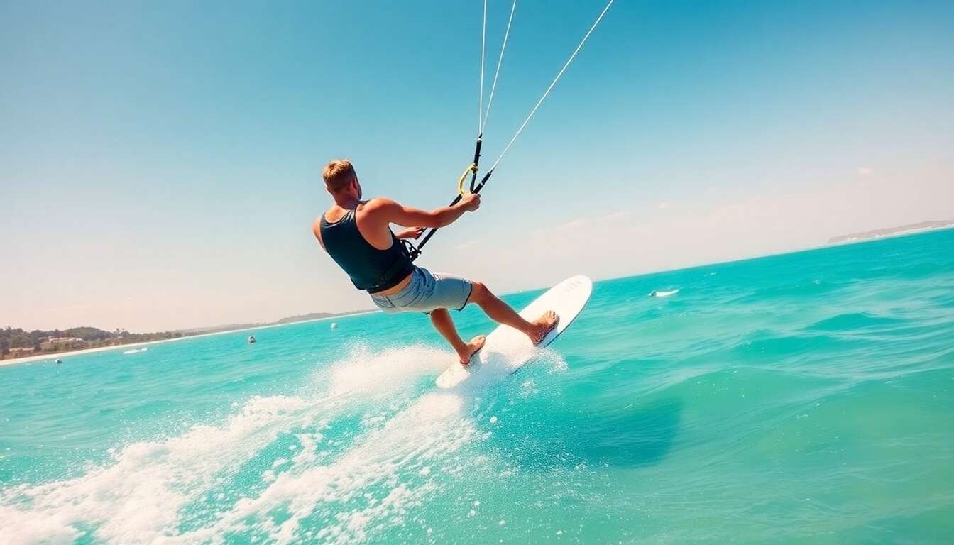 Introduction au kitesurf au br&eacute;sil