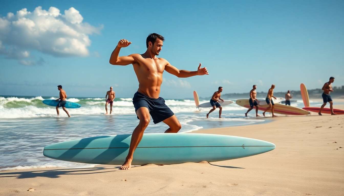 Exercices de surf : préparez-vous physiquement pour votre trip