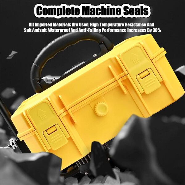 RayGenius Respirateur De PlongéE éLectrique, Compresseur De PlongéE sous-Marine, Respirateur D'éQuipement De PlongéE sous-Marine, Endurance De 3 Heures。,D4000-Black