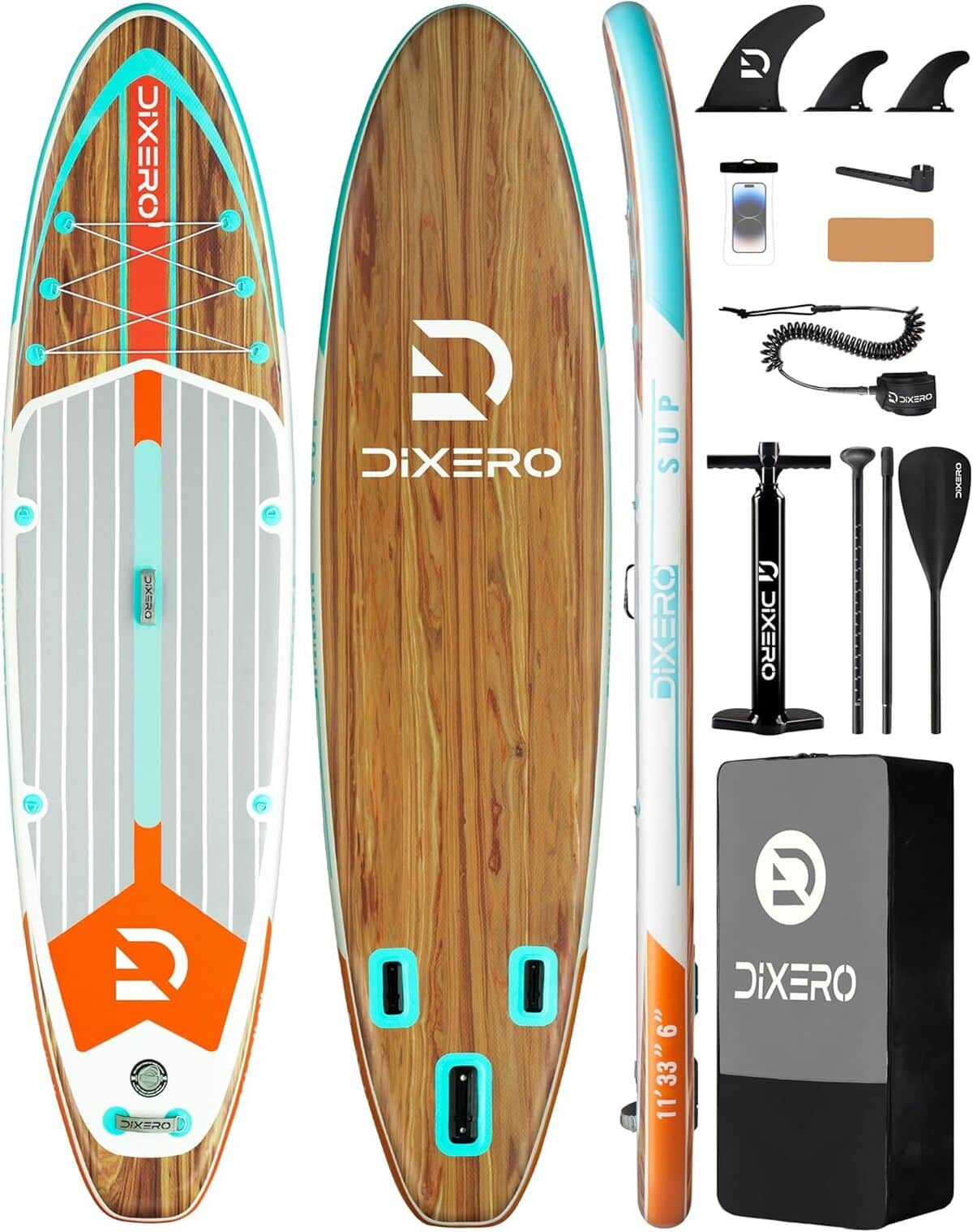 Test : dixero planche à pagaie gonflable pour adultes